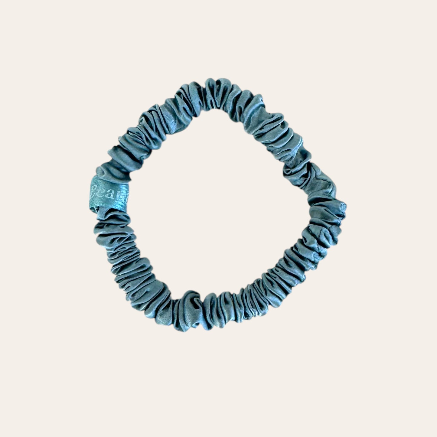 Hedvábná gumička 1ks- Artic Blue