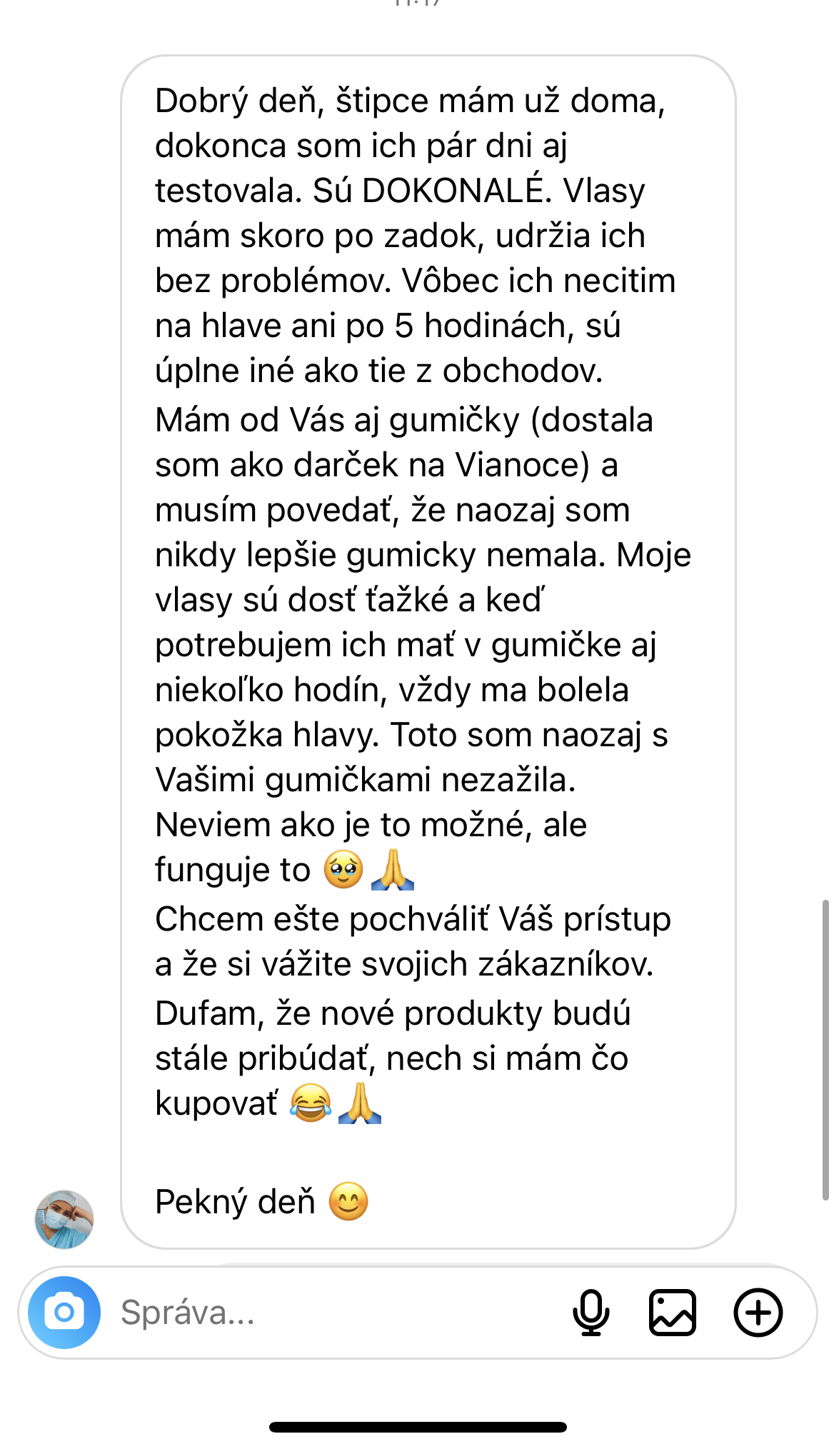 BEE - vlasový klip Moccacino