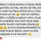 Hedvábná gumička Medium - Tmavě hnědá