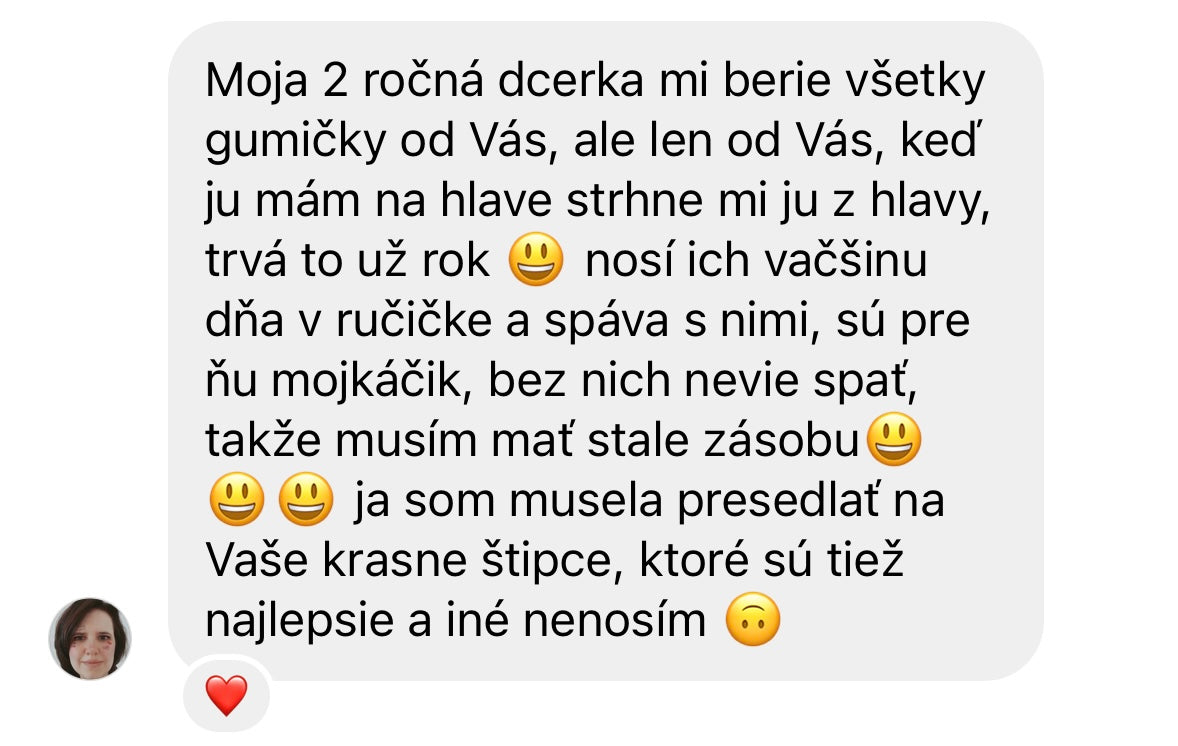 Hedvábná gumička Medium - Tmavě hnědá