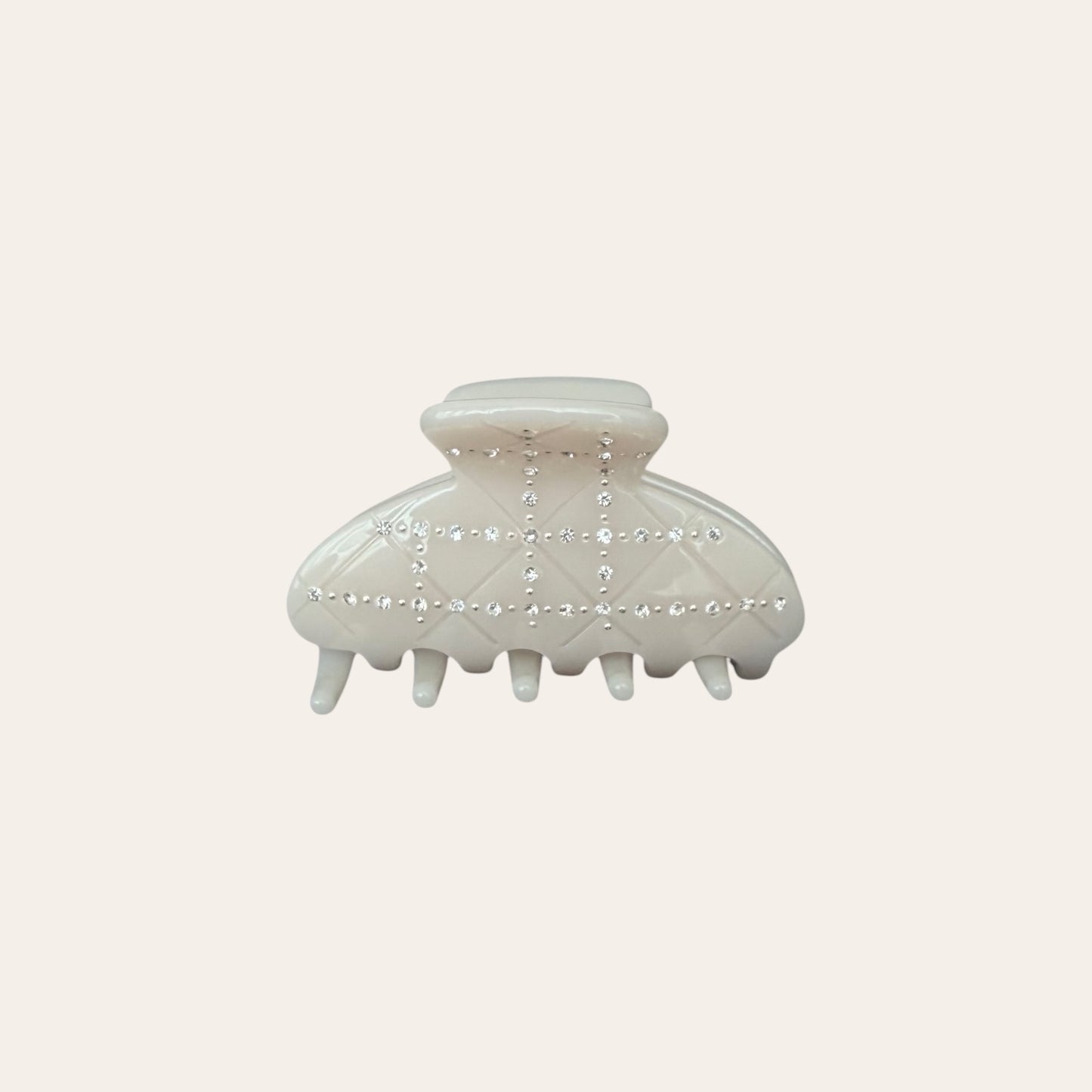 Vlasový škřipec Posh Mini - Creme