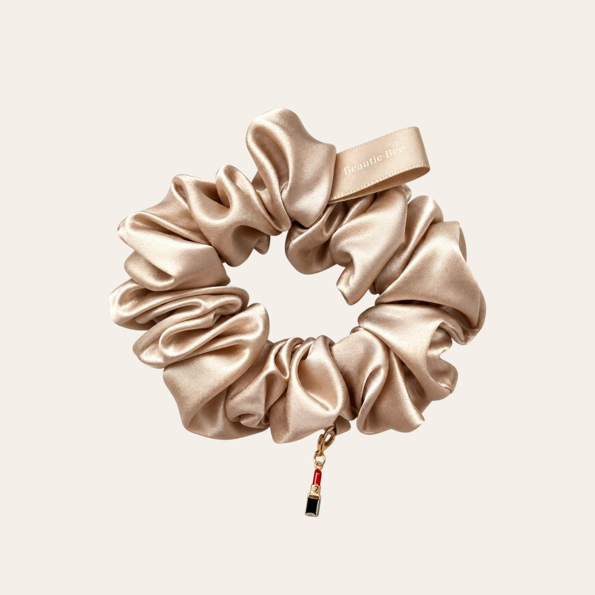 Hedvábná gumička Charm L - Lipstick 💄