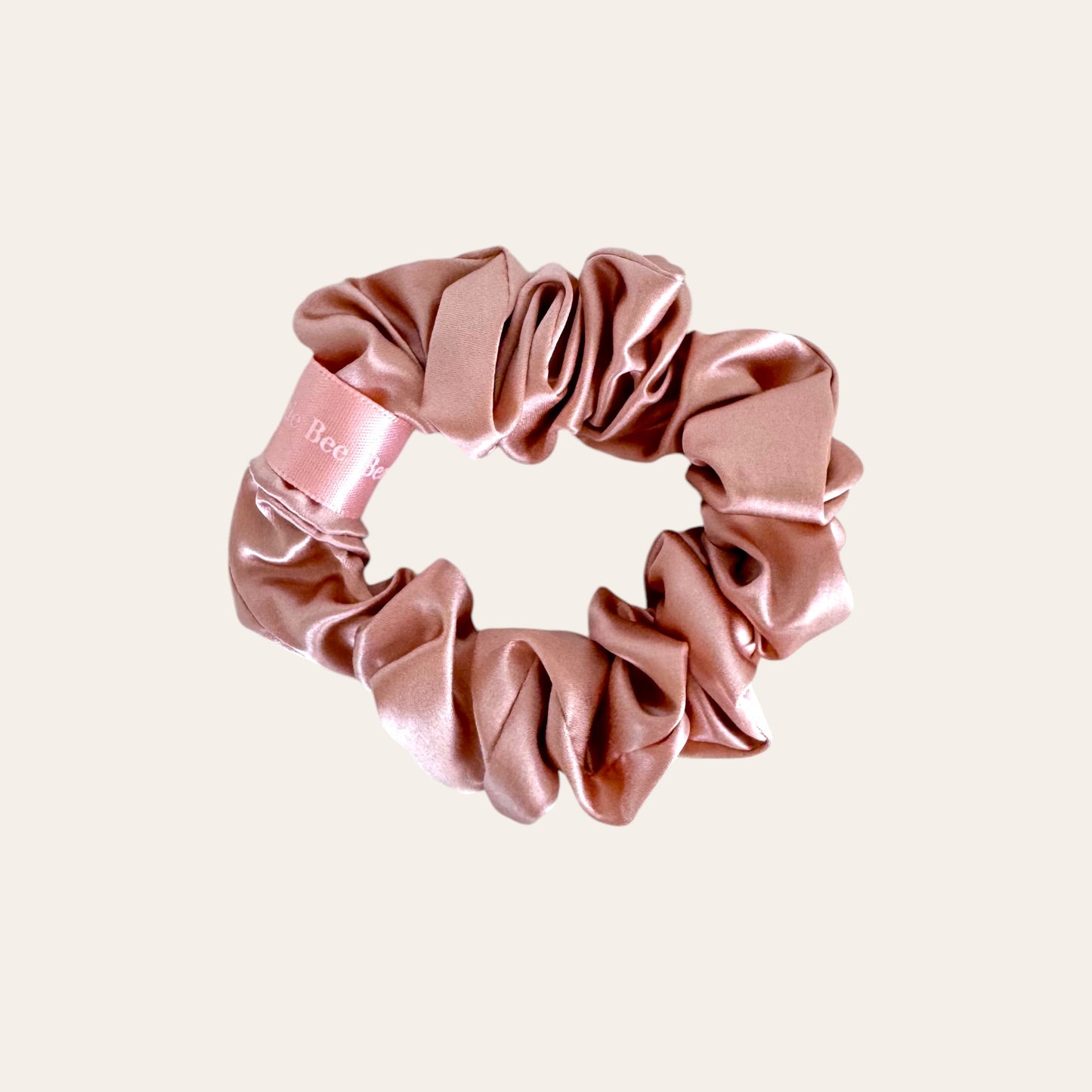 Hedvábná Gumička Large – Rose Gold