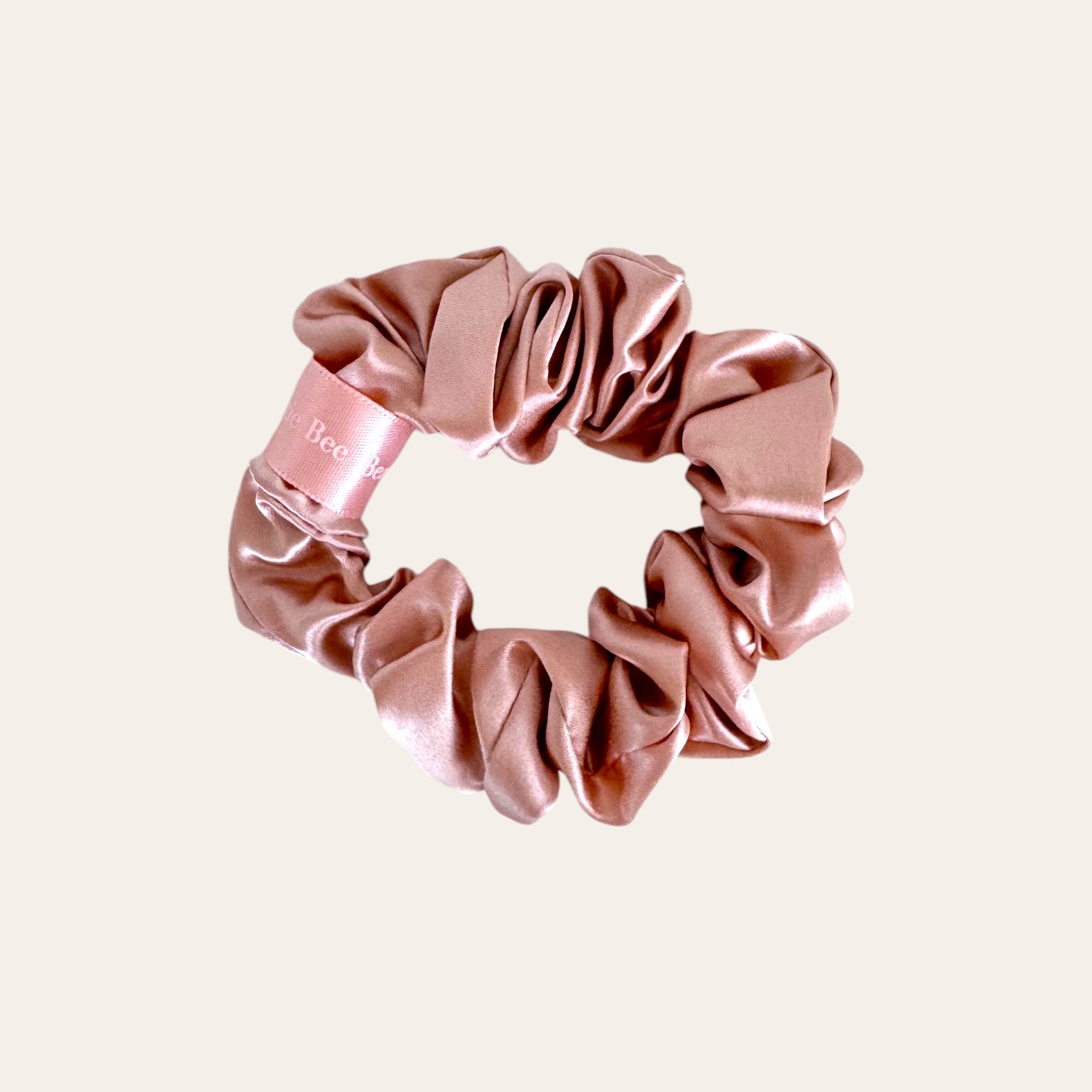 Hedvábná Gumička Large – Rose Gold